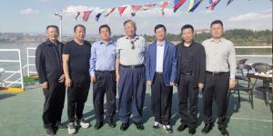 中國黃河文化經濟發展研究會何光暐會長一行赴我市考察交流，與文旅集團達成戰略合作